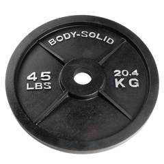 Body-Solid Cast Iron Olympic Plates OPB