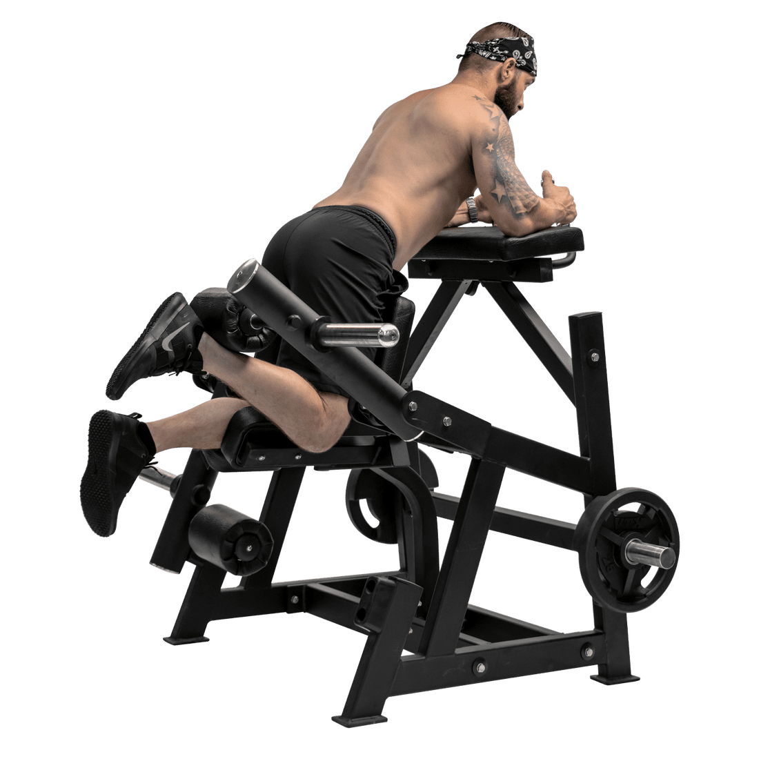 Fettle Fitness Plate Loaded ISO Lateral Kneeling Leg Curl