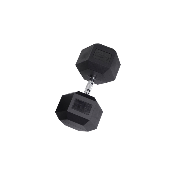 Body-Solid Rubber Hex Dumbbells SDR