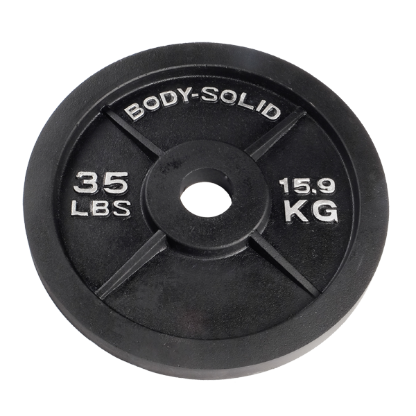 Body-Solid Cast Iron Olympic Plates OPB