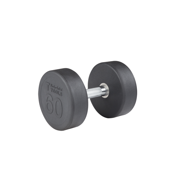 Body-Solid Premium Round Rubber Dumbbells SDP