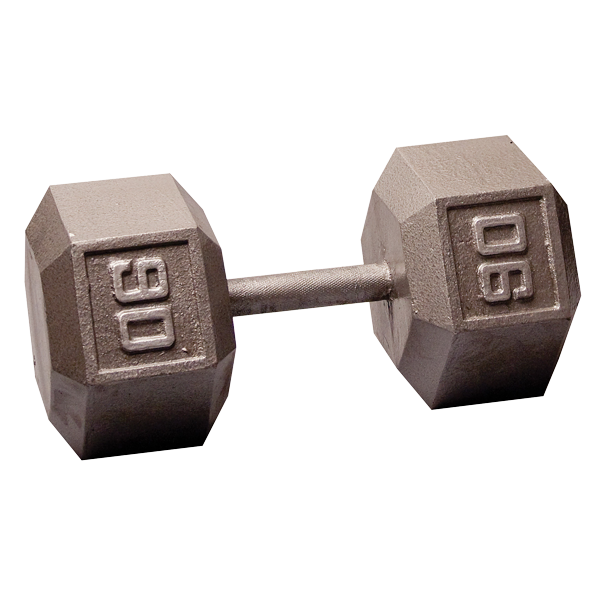 Body-Solid Cast Iron Hex Dumbbells SDX