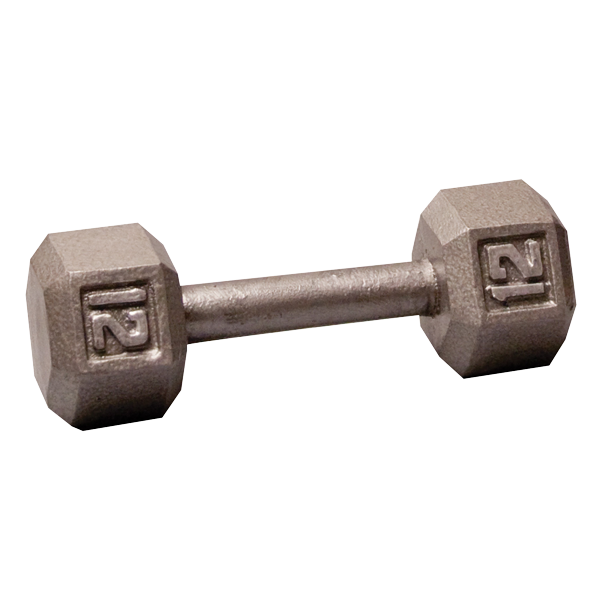 Body-Solid Cast Iron Hex Dumbbells SDX