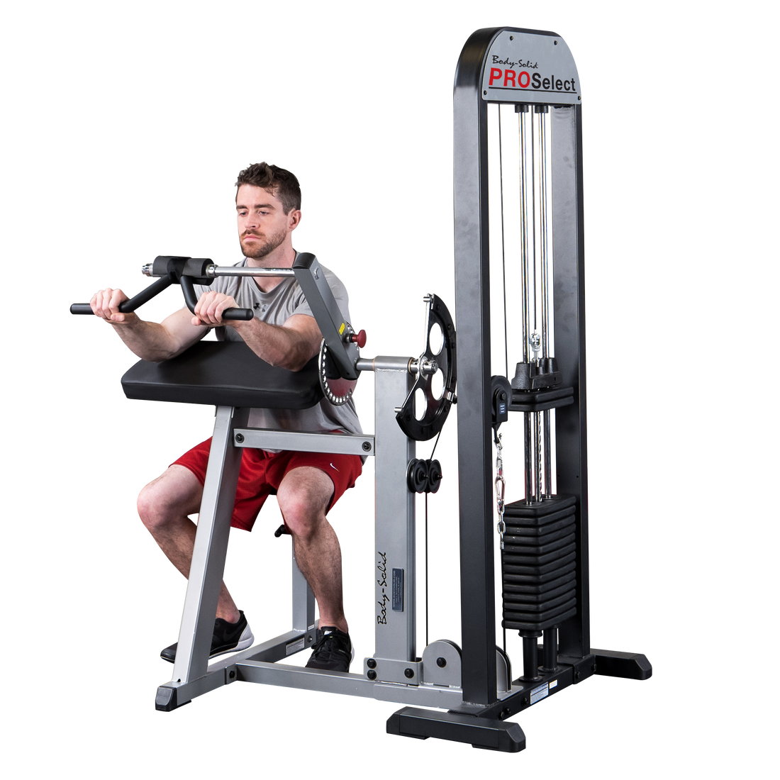 Body-Solid Pro-Select Biceps & Triceps Machine GCBT-STK