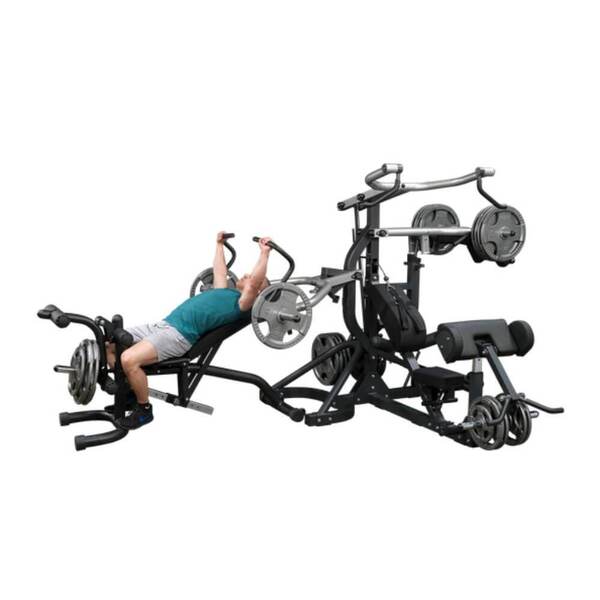 Body-Solid Free Weight Leverage Gym SBL460P4