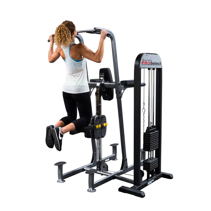 Body-Solid Pro-Select Weight Assisted Chin/Dip Machine FCD-STK